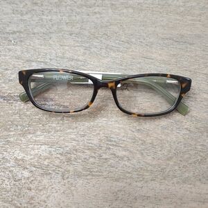 Flower Tortoise Shell Women's Glasses Frame